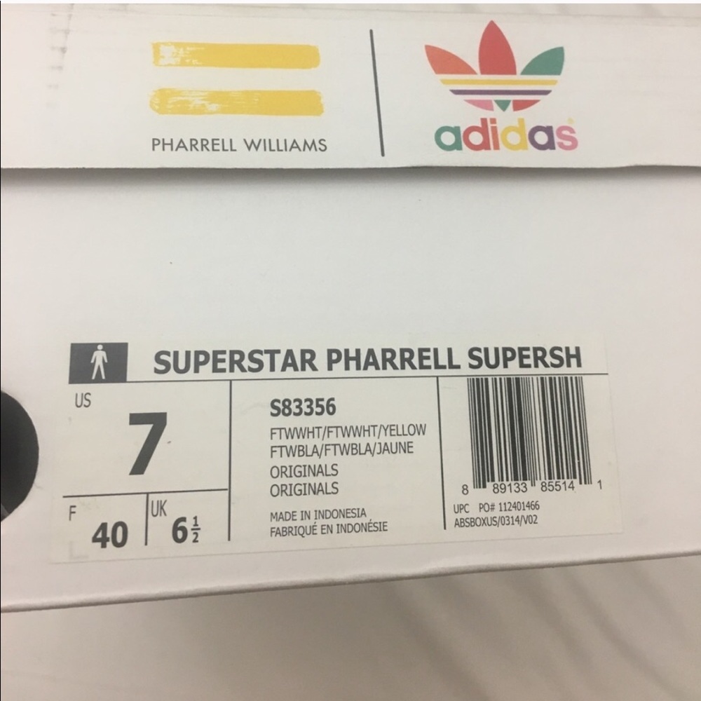 Adidas Women's Black and Gold Sneakers - Picture 5 of 5